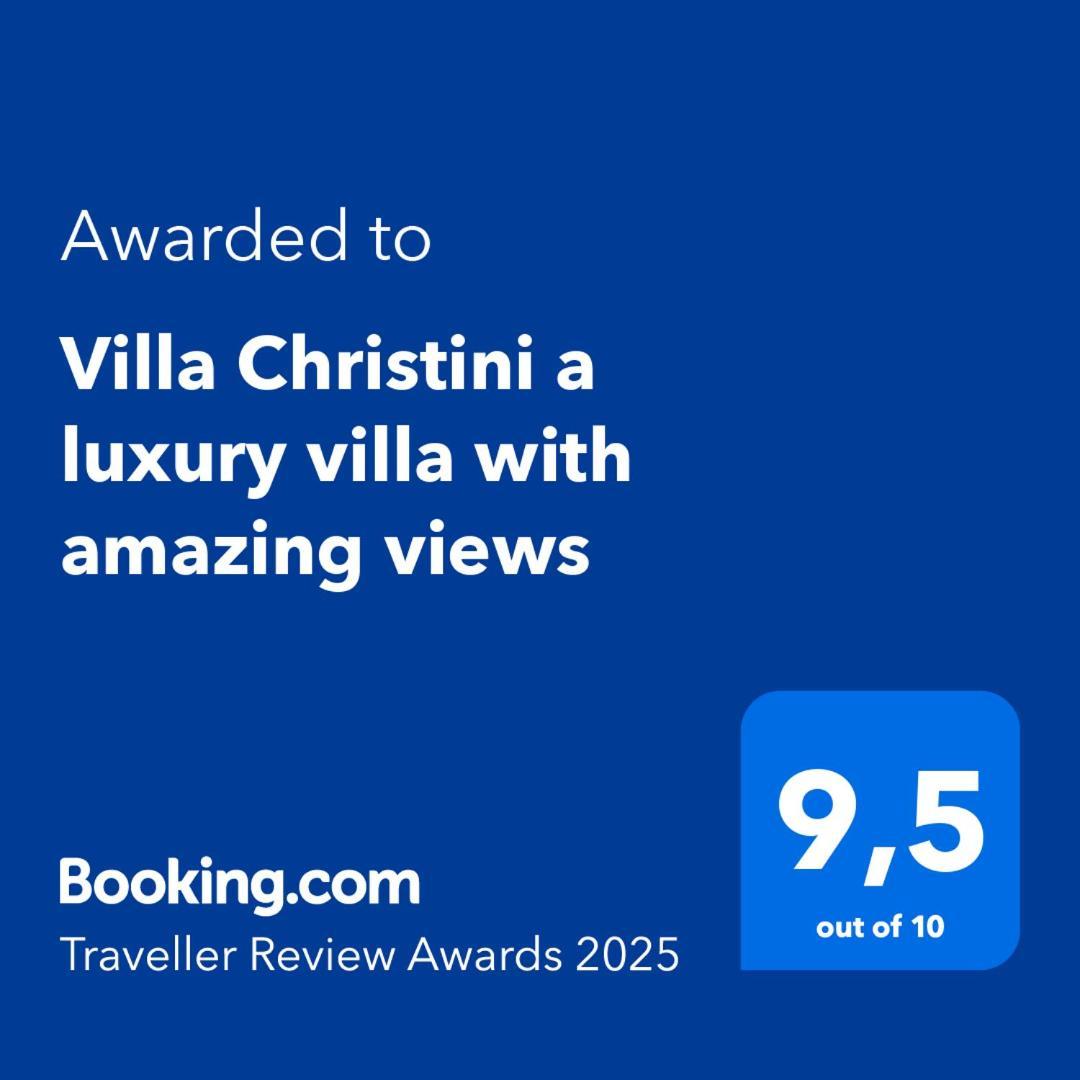Villa Christini A Luxury With Amazing Views
